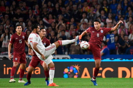 Trực tiếp UAE vs Thái Lan: Thái Lan gỡ hoà may mắn
