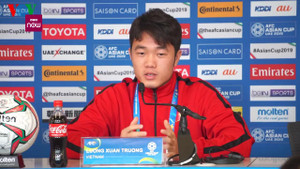 Xuân Trường: 'Đội tuyển sẽ đá hết mình vì danh dự quốc gia'