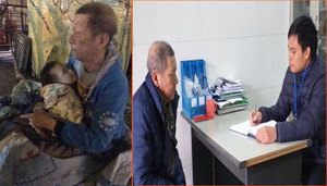 Đưa ông lão bế cháu ngoại lang thang dưới cầu Chương Dương vào trung tâm bảo trợ