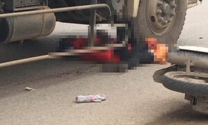 Hưng Yên: Nữ công nhân bị xe tải cán chết trên đường đi làm