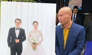 Hành động bất ngờ của Công Lý trong đám cưới của Trung Hiếu và vợ 9X