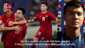 Đội hình 'tối ưu' Việt Nam vs Jordan: Công Phượng dự bị?