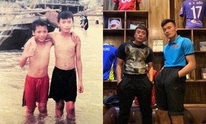 Tuyển Việt Nam khoe ảnh 'Thử thách 10 năm' khiến dân mạng cười té ghế