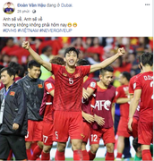 Cầu thủ Việt Nam tự hào: 'Kỳ tích sẽ xảy ra khi chúng ta đủ niềm tin'