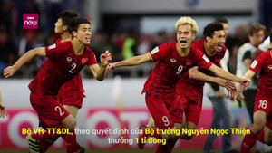 Tuyển Việt Nam nhận 'mưa tiền thưởng' sau trận thắng Jordan