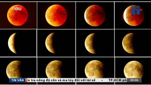 Hôm nay 21/1, siêu trăng, trăng máu, trăng sói xuất hiện đồng thời
