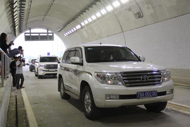 Chỉ mất 6 phút để qua hầm xuyên núi Bình Định - Phú Yên