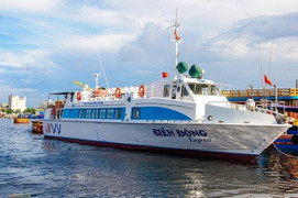 Tàu siêu tốc Super Biển Đông đâm chìm tàu cá ở Quảng Ngãi