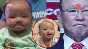 Những em bé giống HLV Park Hang Seo gây sốt mạng xã hội