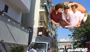 Di dời dân khỏi chung cư nghiêng, ông Đoàn Ngọc Hải: 'Chậm một ngày, nguy hiểm tính mạng hàng trăm người'