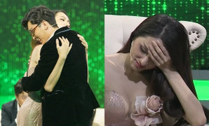 Được chàng trai yêu thầm suốt một năm cầu hôn, Hoa hậu Hương Giang bật khóc