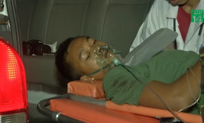 Video: Trực thăng cấp cứu chiến sĩ ở đảo Thổ Chu bị chấn thương sọ não