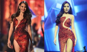 Lê Âu Ngân Anh lộ nội y, bị khán giả quốc tế 'ném đá' vì bắt chước Hoa hậu Hoàn vũ 2018