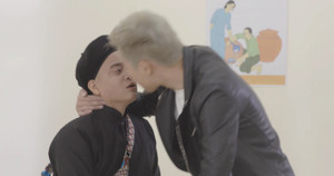 Minh Tít lo lắng khi thực hiện cảnh hôn đồng tính với bạn thân trong phim mới