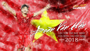 Infographic Đoàn Văn Hậu: Cầu thủ trẻ xuất sắc nhất Việt Nam 2018