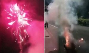 Tự ý bắn pháo hoa đêm giao thừa bị phạt 10 triệu đồng