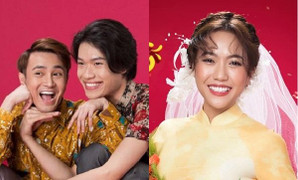 Cười xỉu với cách đáp trả của Diệu Nhi, Huỳnh Lập trước những câu hỏi thường gặp ngày Tết