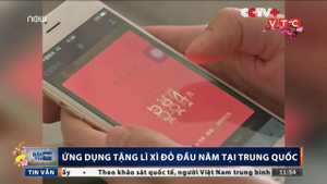'Lì xì ảo' lên ngôi vào dịp Tết tại Trung Quốc