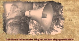 Bản tin kêu gọi cả nước chống Trung Quốc xâm lược năm 1979 của Đài Tiếng nói Việt Nam