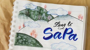 Nữ sinh 'hô biến' tác phẩm văn học thành bức tranh khiến dân mạng phát sốt