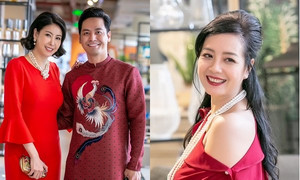 Cùng diện váy đỏ, Hà Kiều Anh và Chiều Xuân khoe nhan sắc rạng rỡ hút ánh nhìn