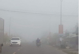 Sương mù dày đặc, phủ kín miền Tây
