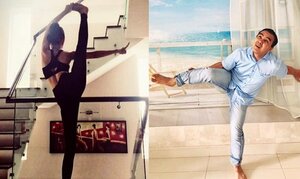 Bắt chước vợ tập yoga, MC Quyền Linh nhận cái kết đắng