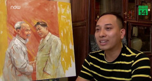 Tình hữu nghị Việt - Triều qua tranh của họa sỹ 8x