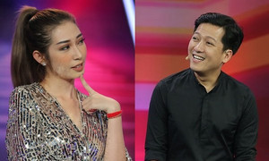 Khổng Tú Quỳnh ngơ ngác khi bị Trường Giang nhắc chuyện chia tay Ngô Kiến Huy