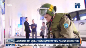 An ninh sân bay Nội Bài thắt chặt cấp độ cao nhất trước giờ G