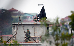 Video: Phong tỏa các cao điểm gần ga Đồng Đăng trước giờ đón ông Kim Jong Un