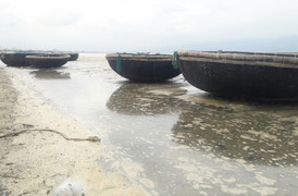 Đà Nẵng truy tìm thủ phạm xả nước thải sủi bọt vàng ra biển