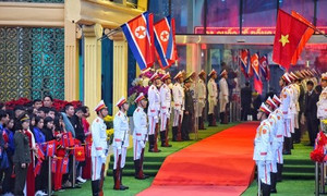 Video trực tiếp: Tiếp đón Chủ tịch Triều Tiên Kim Jong-un tại ga Đồng Đăng, Lạng Sơn