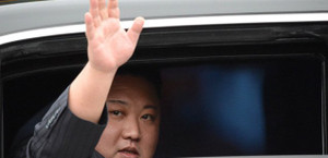 Vừa đến ga Đồng Đăng, Chủ tịch Kim Jong-un lên thẳng xe tiến về Hà Nội