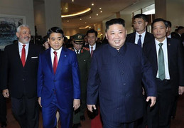 Cập nhật: Chủ tịch Kim Jong-un về đến khách sạn Melia Hà Nội