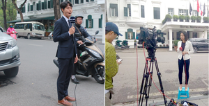 Thượng đỉnh Mỹ - Triều: Ảnh độc đáo hậu trường tác nghiệp của phóng viên quốc tế khiến ai cũng bật cười