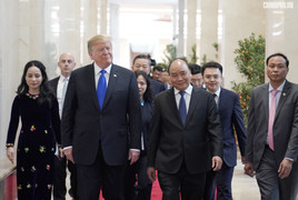Nội dung hội đàm giữa Thủ tướng Nguyễn Xuân Phúc và Tổng thống Mỹ Donald Trump