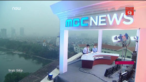 Cận cảnh trường quay dã chiến độc, lạ của các hãng thông tấn nước ngoài tại Hà Nội