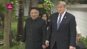 Video: Ông Trump và ông Kim ra vườn đi dạo