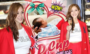 Trịnh Gia Dĩnh bị chỉ trích vì để vợ Hoa hậu đi làm sau 2 tuần sinh em bé