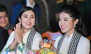 Ngọc Hân, Huyền My đọ nhan sắc rạng rỡ, trẻ trung