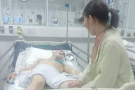 Xông vào cuộc hỗn chiến, một người bị đánh chấn thương sọ não