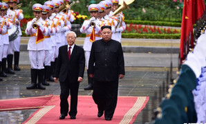 Video: Toàn cảnh lễ đón Chủ tịch Triều Tiên Kim Jong-un thăm chính thức Việt Nam