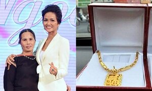 H’Hen Niê tiết lộ lý do đầy ý nghĩa khi mua dây chuyền vàng tặng mẹ ngày 8/3
