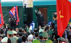 Đoàn tàu bọc thép của ông Kim Jong-un về tới Triều Tiên sau hành trình dài 60 tiếng