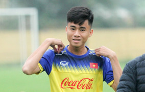 Phan Thanh Hậu được Xuân Trường tư vấn, quyết tâm tranh suất chính U23