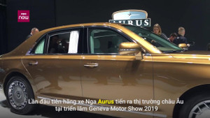 Diện kiến bản thương mại của xe tổng thống Nga