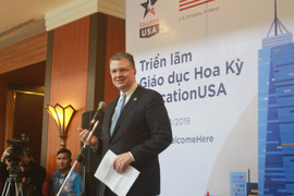 Đại sứ Mỹ khai mạc triển lãm Giáo dục đại học Hoa Kỳ mùa xuân 2019