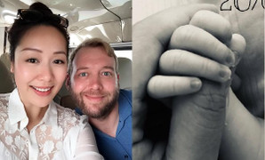 Hoa hậu Ngô Phương Lan hạnh phúc đón con đầu lòng