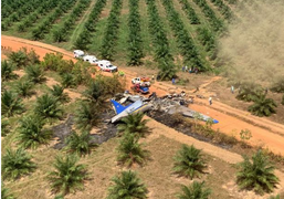 Rơi máy bay ở Colombia, ít nhất 12 người thiệt mạng